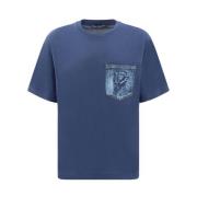 Denim Lomme Logo T-skjorte