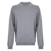 Grå Merino Cashmere Sweater Aw24