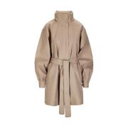 Taupe Rossby Coat - Stilig yttertøy