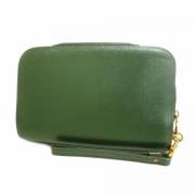 Pre-owned Leather clutches