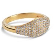 Glitrende Mary Ring Elegant Zirconia Smykker