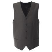 Brun Vest Kjole for Menn