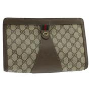 Pre-owned Canvas clutches