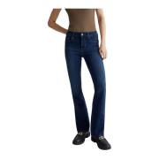 Flared Donna Jeans med bomullsblanding