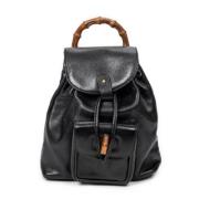 Pre-owned Leather backpacks