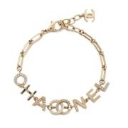 Pre-owned Metal chanel-jewelry