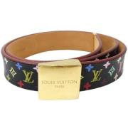 Pre-owned Leather belts