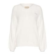 Snow White Strikket Pullover Genser