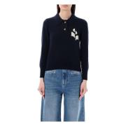 Midnight Blue Strikkevarer Nola Sweater