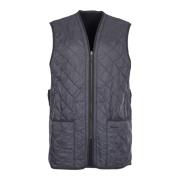 Navy Quiltet Vest ZipIn Liner