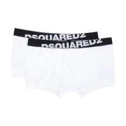 Dristig Logo Print Bomull Boxershorts