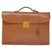 Pre-owned Leather briefcases