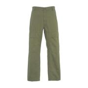 Oliven Cargo Wide Leg Bukser