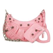 Studded Leather Crossbody Bag