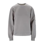 Dame Pullover Sweatshirt med preget merkelogo