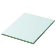 vidaXL Hyllepanel klart glass 20x15 cm