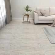 vidaXL Selvklebende gulvplanker 55 stk PVC 5,11 m² beige