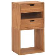 vidaXL Oppbevaringsskap 40x30x76 cm heltre teak