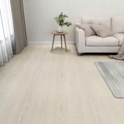 vidaXL Selvklebende gulvplanker 20 stk PVC 1,86 m² beige