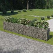 vidaXL Gabion høybed galvanisert stål 540x50x100 cm