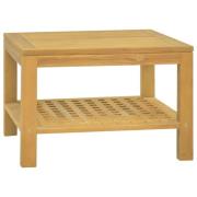 vidaXL Salongbord 60x60x40 cm heltre teak