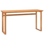 vidaXL Skrivebord 120x45x75 cm heltre teak