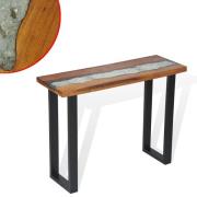 vidaXL Konsollbord teak 100x35x75 cm