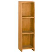 vidaXL Bokhylle 30x30x110 cm heltre teak