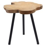 H&S Collection Sidebord teak 40 cm