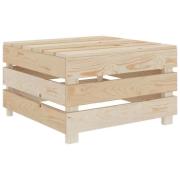 vidaXL Pallebord for hage tre