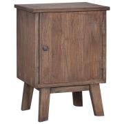 vidaXL Nattbord 40x30x53 cm heltre teak