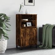 vidaXL Highboard røkt eik 60x36x110 cm konstruert tre