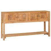 vidaXL Skjenk 140x30x75 cm heltre teak