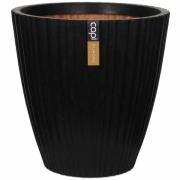 Capi Plantevase Urban Tube konisk 40x40 cm svart KBLT801