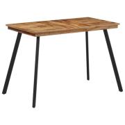 vidaXL Spisebord 120x62x76 cm heltre teak