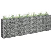 vidaXL Gabion høybed galvanisert stål 270x30x90 cm