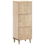 vidaXL Highboard 40x33x110 cm heltre mango