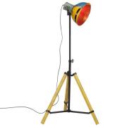 vidaXL Gulvlampe 25 W flerfarget 75x75x90-150 cm E27