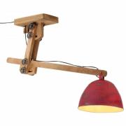 vidaXL Taklampe 25 W mørkerød 05x30x65-108 cm E27