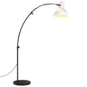 vidaXL Gulvlampe 25 W hvit 150 cm E27