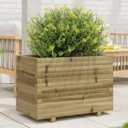 vidaXL Plantekasse 70x40x49,5 cm impregnert furu