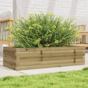 vidaXL Plantekasse 90x40x23 cm impregnert furu