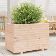 vidaXL Plantekasse 70x40x49,5 cm heltre furu