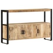 vidaXL Sideskap 120x30x75 cm heltre mango