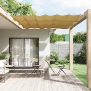 vidaXL Vertikal markise beige 60x270 cm oxfordstoff