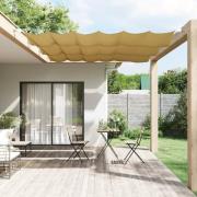 vidaXL Vertikal markise beige 100x270 cm oxfordstoff