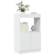 vidaXL Highboard hvit 63x33x100 cm konstruert tre