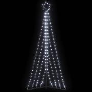 vidaXL Juletrelys 339 LEDs kald hvit 182 cm