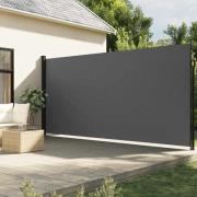 vidaXL Uttrekkbar sidemarkise 220x600 cm antrasitt