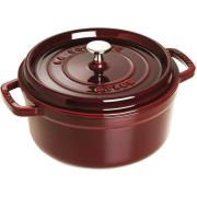 Staub Rund Gryte 26 cm 5,2 liter Grenadine